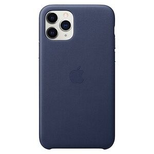 Apple iPhone 11 Pro Max Midnight Blue Leather Case